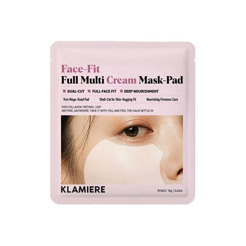 KLAMIERE フェイスフィット フルマルチクリーム マスクパッド (3枚入×20パック)
