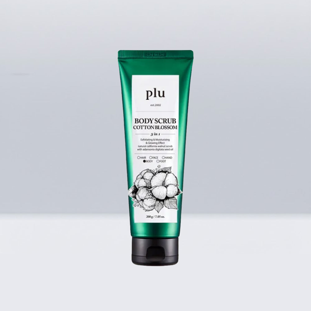 plu フルー パフュームドボディスクラブ 200g コットンブロッサム香り