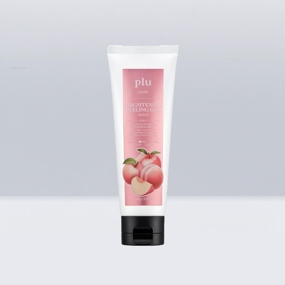 Plu ピーリングジェル ピーチ 100g | Facial Scrub with Peach Scent